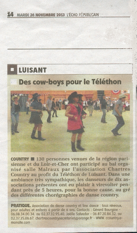 Chartres Country  à Luisant - 26 nov 2013